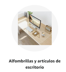 Alfombrillas y artículos de escritorio
