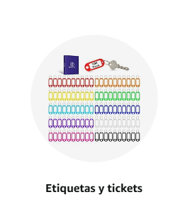 Etiquetas y tickets