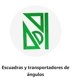 Escuadras y transportadores de ángulos 