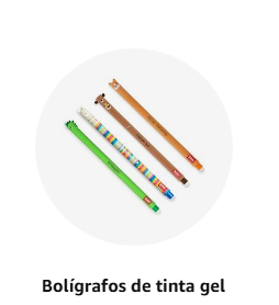 Bolígrafos de tinta de gel
