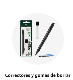 Correctores y gomas de borrar