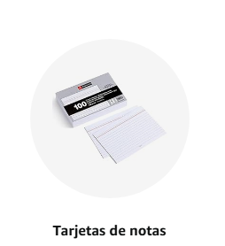 Tarjetas de notas